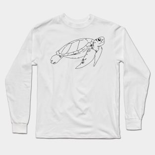 'No Water, No Life' Ocean Conservation Shirt Long Sleeve T-Shirt